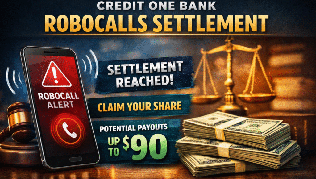 credit one bank robocalls settlement